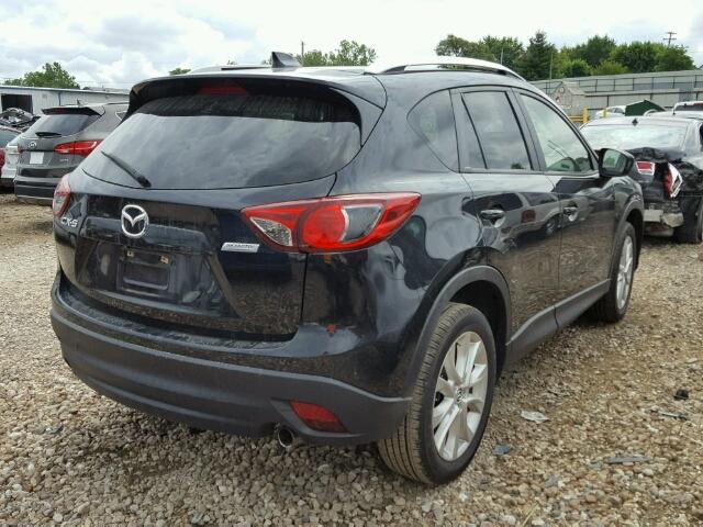 JM3KE2DY3E0383761 - 2014 MAZDA CX-5 GT BLACK photo 4