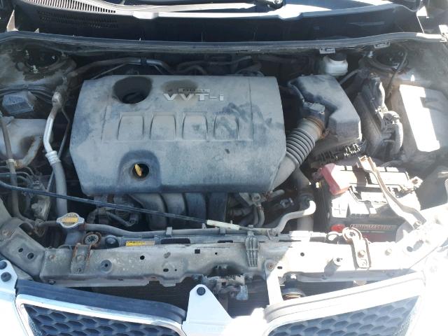 5Y2SP67819Z434455 - 2009 PONTIAC VIBE SILVER photo 7