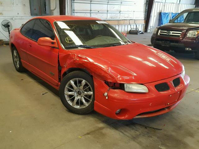 1G2WP1216WF258017 - 1998 PONTIAC GRAND PRIX RED photo 1