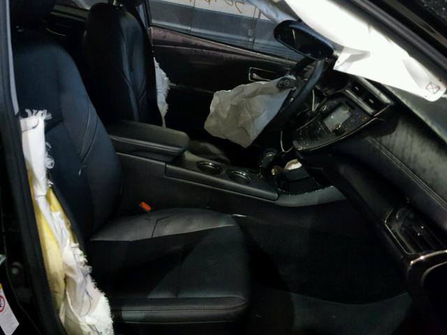 4T1BK1EB7GU225467 - 2016 TOYOTA AVALON XLE BLACK photo 5