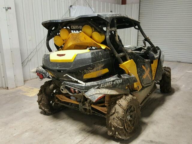 3JBPXLP17DJ005004 - 2013 CAN-AM MAVERICK 1 YELLOW photo 4