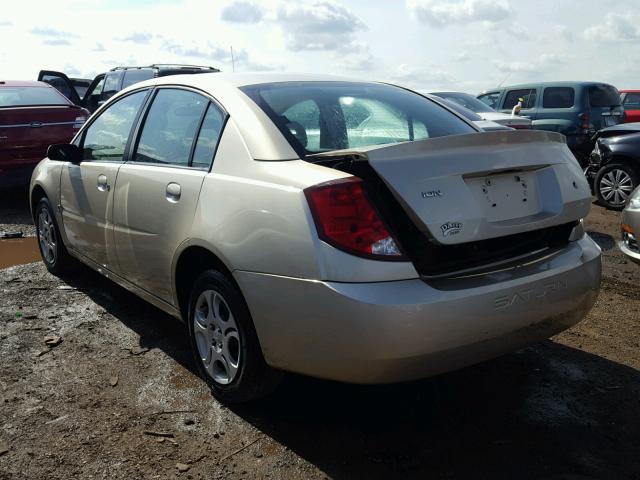1G8AJ52F45Z161612 - 2005 SATURN ION LEVEL TAN photo 3