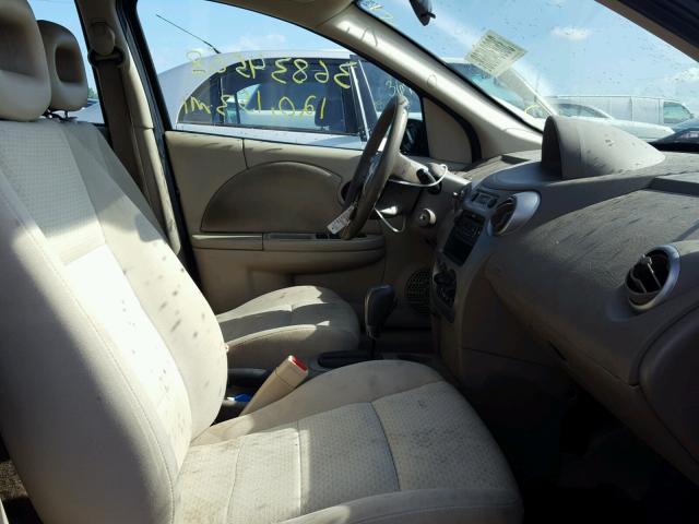 1G8AJ52F45Z161612 - 2005 SATURN ION LEVEL TAN photo 5