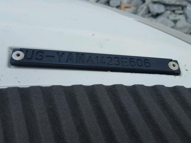 YAMA1423E606 - 2006 YAMAHA FX CRUISER WHITE photo 10