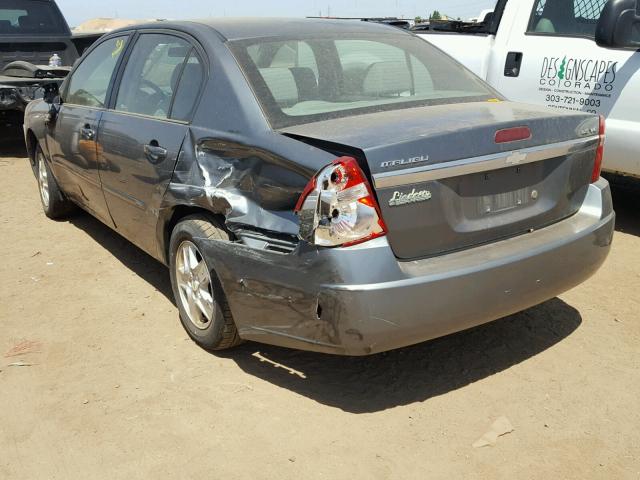 1G1ZT54865F142006 - 2005 CHEVROLET MALIBU LS Boz foto 3