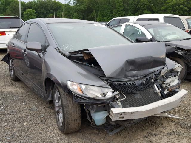 2HGFA169X9H320682 - 2009 HONDA CIVIC EXL ნაცრისფერი ფოტო 1