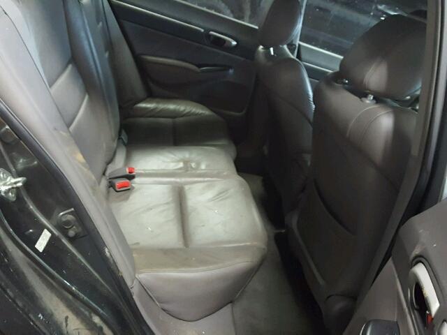 2HGFA169X9H320682 - 2009 HONDA CIVIC EXL ნაცრისფერი ფოტო 6