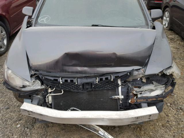 2HGFA169X9H320682 - 2009 HONDA CIVIC EXL ნაცრისფერი ფოტო 7