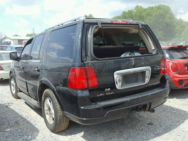 5LMFU28R83LJ03157 - 2003 LINCOLN NAVIGATOR BLACK photo 3