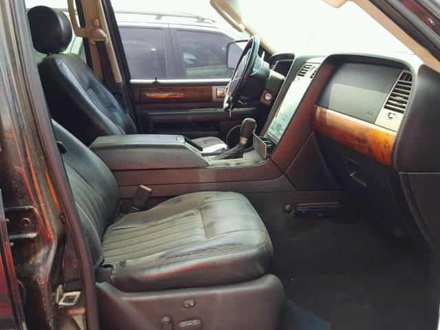 5LMFU28R83LJ03157 - 2003 LINCOLN NAVIGATOR BLACK photo 5