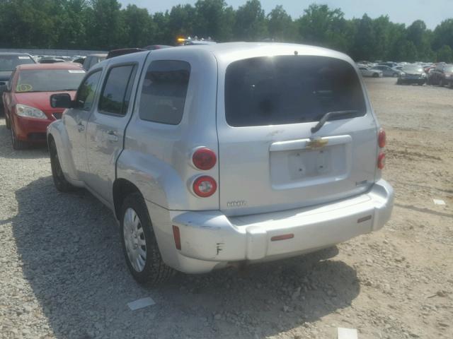 3GNBAAFW2BS630760 - 2011 CHEVROLET HHR LS ვერცხლისფერი ფოტო 3