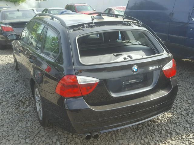 WBAVT73558FZ38059 - 2008 BMW 328 XIT BLACK photo 3