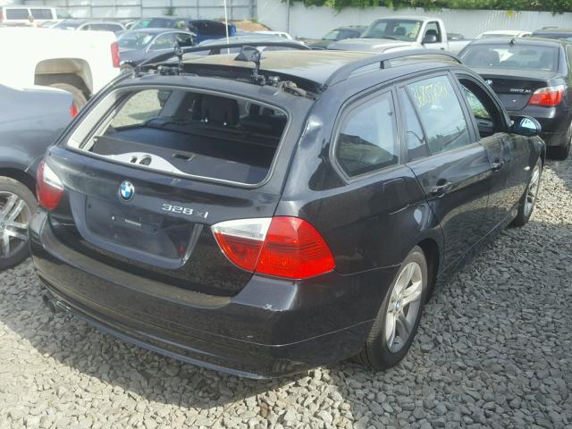 WBAVT73558FZ38059 - 2008 BMW 328 XIT BLACK photo 4