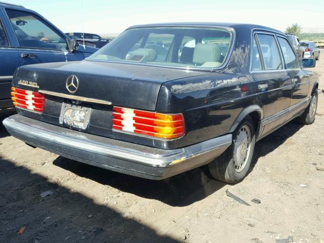 WDBCA35E5MA596771 - 1991 MERCEDES-BENZ 420 SEL BLACK photo 4