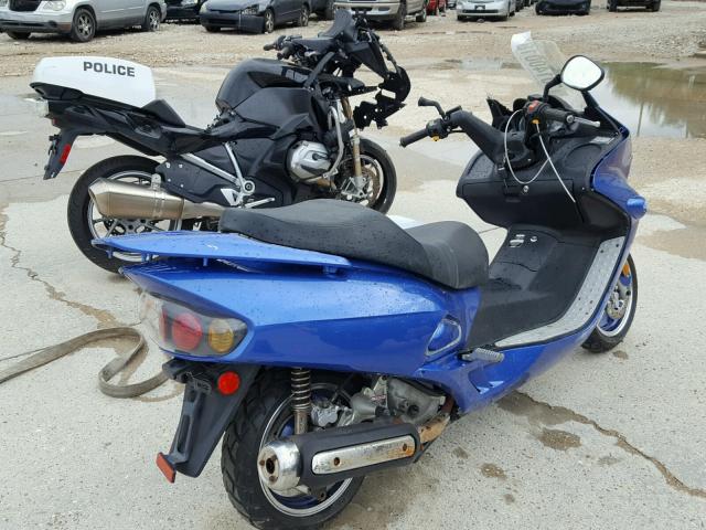 5RYMC05468S043951 - 2008 ROKE MOTORCYCLE BLUE photo 4