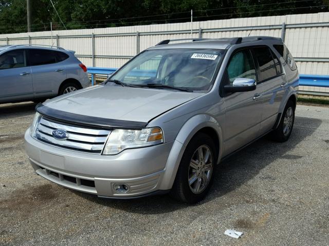 1FMDK03WX8GA16104 - 2008 FORD TAURUS X L SILVER photo 2