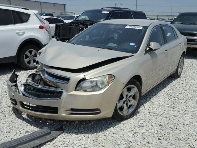 1G1ZC5E03AF199492 - 2010 CHEVROLET MALIBU 1LT GOLD photo 2