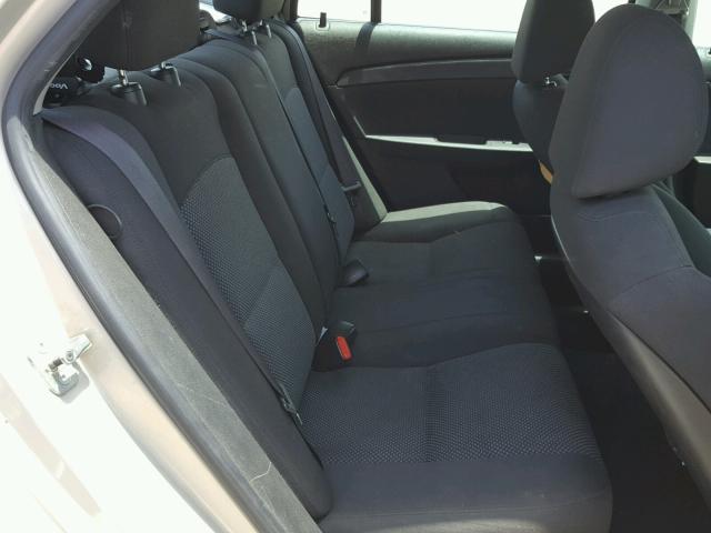 1G1ZC5E03AF199492 - 2010 CHEVROLET MALIBU 1LT GOLD photo 6