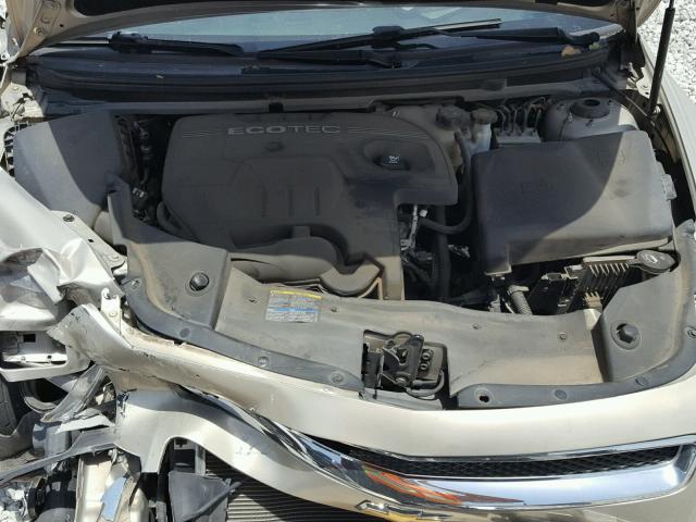 1G1ZC5E03AF199492 - 2010 CHEVROLET MALIBU 1LT GOLD photo 7
