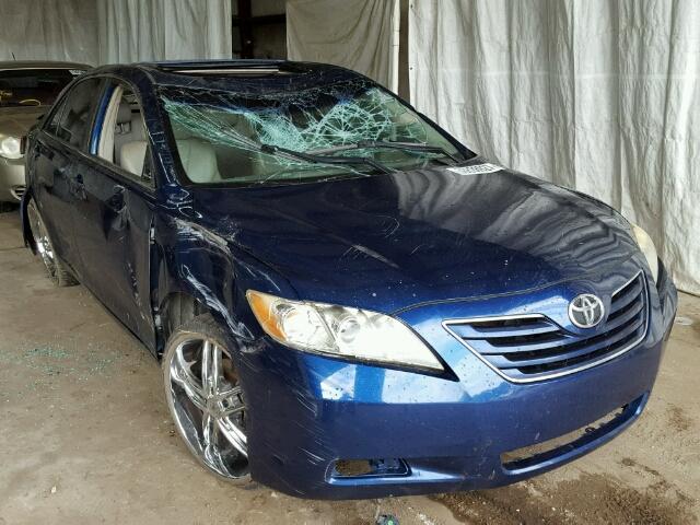 JTNBK46K173013699 - 2007 TOYOTA CAMRY NEW BLUE photo 1