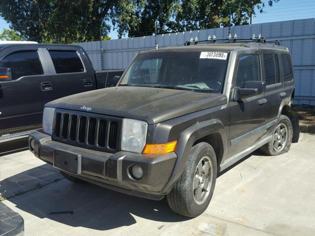 1J8HH48K26C211189 - 2006 JEEP COMMANDER Boz foto 2