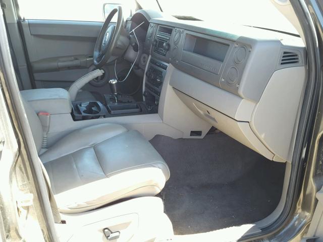 1J8HH48K26C211189 - 2006 JEEP COMMANDER Boz foto 5
