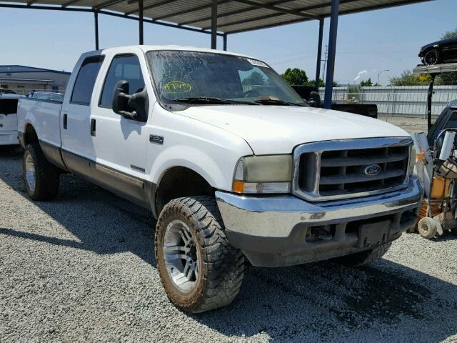 1FTNW20F12ED04934 - 2002 FORD F250 SUPER WHITE photo 1