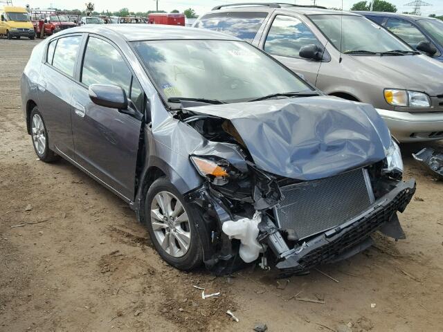 JHMZE2H72ES000971 - 2014 HONDA INSIGHT GRAY photo 1