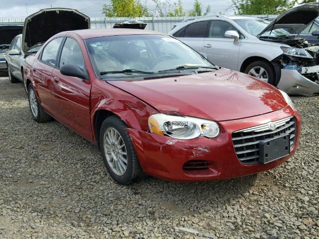 1C3EL56RX6N272524 - 2006 CHRYSLER SEBRING TO BURGUNDY photo 1