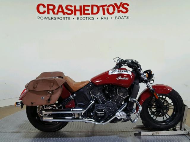 56KMSB117G3109184 - 2016 INDIAN MOTORCYCLE CO. SCOUT SIXT RED photo 1