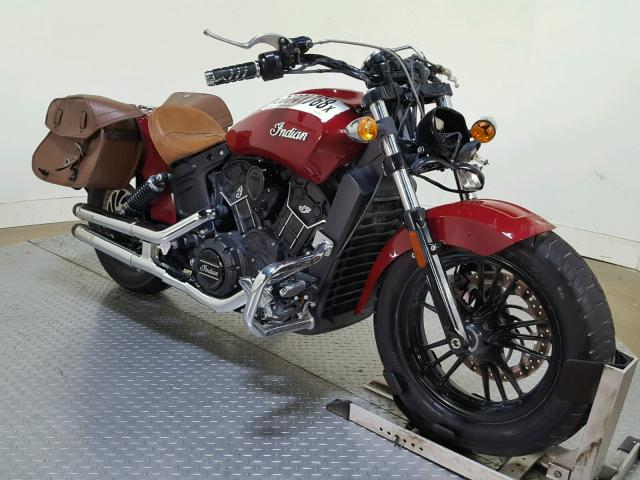 56KMSB117G3109184 - 2016 INDIAN MOTORCYCLE CO. SCOUT SIXT RED photo 2