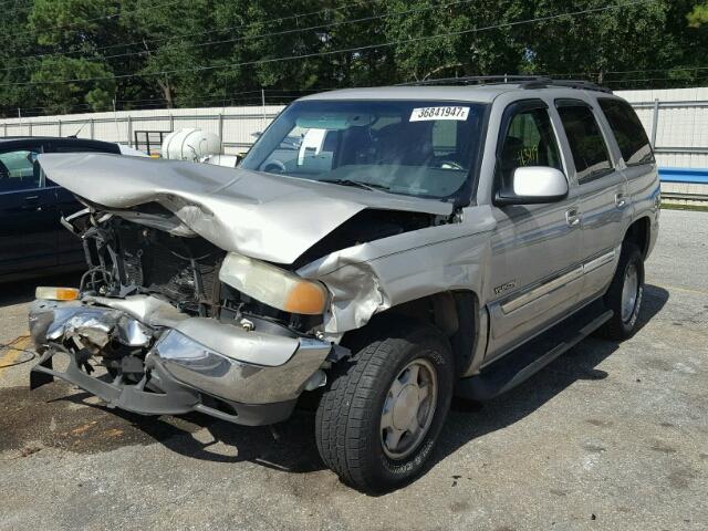 1GKEC13V84J255834 - 2004 GMC YUKON BEIGE photo 2