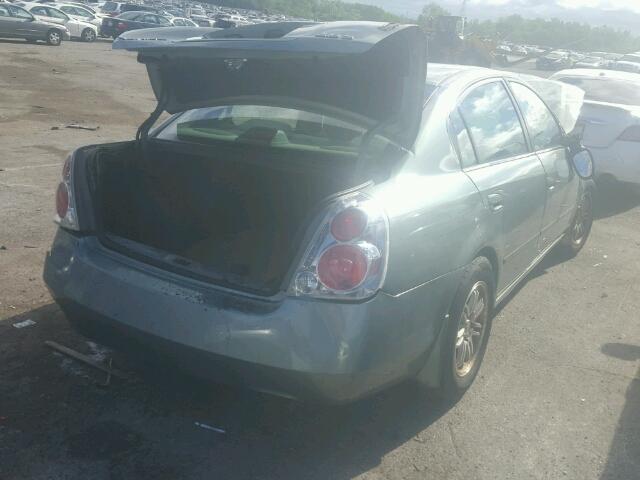 1N4AL11DX6C245758 - 2006 NISSAN ALTIMA S GREEN photo 4