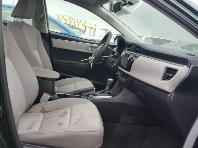 5YFBPRHE0EP090210 - 2014 TOYOTA COROLLA EC 绿色 照片 5