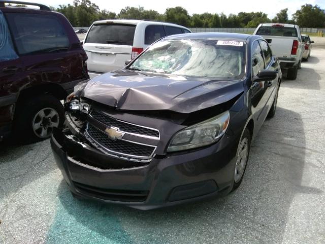 1G11B5SA7DF231247 - 2013 CHEVROLET MALIBU LS 银色 照片 2