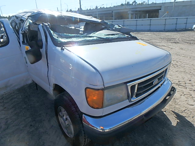 1FBSS31L26HA01422 - 2006 FORD ECONOLINE WHITE photo 1