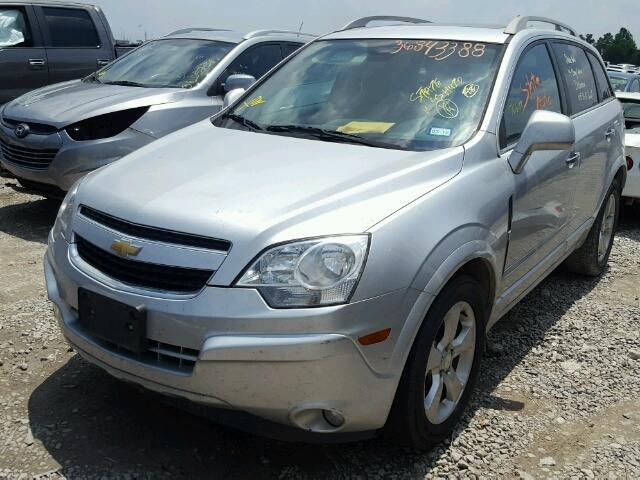 3GNAL4EK9ES522677 - 2014 CHEVROLET CAPTIVA LT SILVER photo 2