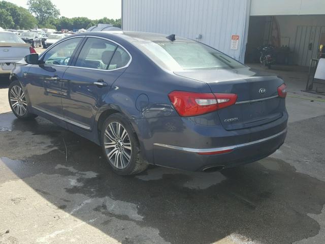 KNALN4D76F5185516 - 2015 KIA CADENZA PR GRAY photo 3