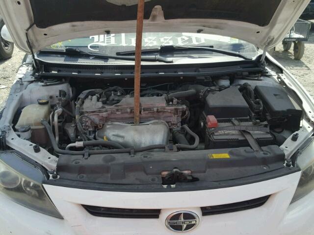 JTKJF5C74C3033555 - 2012 TOYOTA SCION TC 白色 照片 7