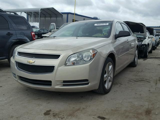 1G1ZG57B09F110329 - 2009 CHEVROLET MALIBU LS GOLD photo 2