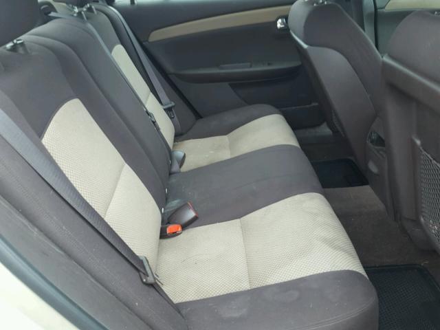 1G1ZG57B09F110329 - 2009 CHEVROLET MALIBU LS GOLD photo 6