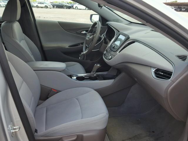 1G1ZB5STXGF289037 - 2016 CHEVROLET MALIBU LS 银色 照片 5