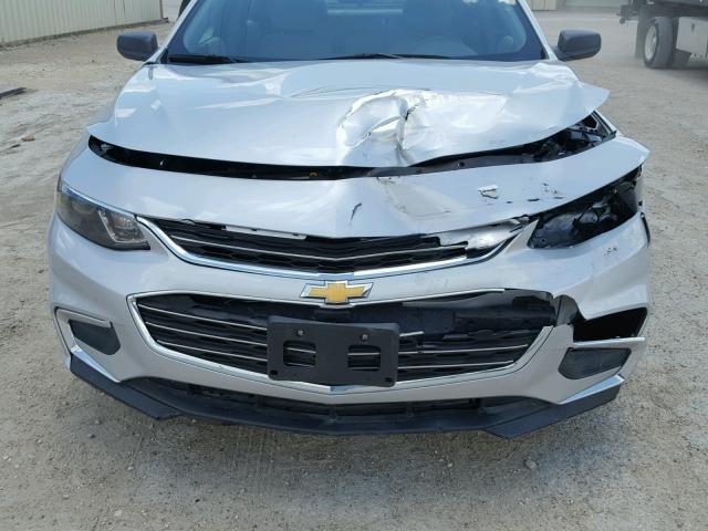 1G1ZB5STXGF289037 - 2016 CHEVROLET MALIBU LS 银色 照片 9