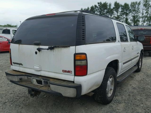 1GKFK16T84R197520 - 2004 GMC YUKON XL K WHITE photo 4