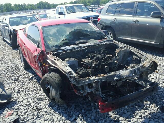 1ZVHT80N495108431 - 2009 FORD MUSTANG RED photo 1