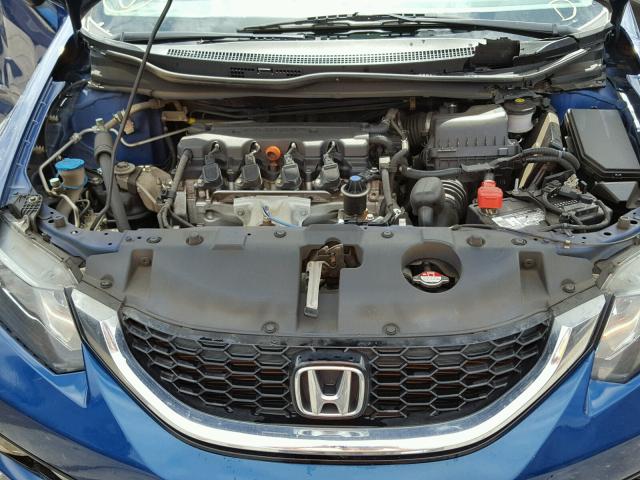 19XFB2F91EE083247 - 2014 HONDA CIVIC EXL 蓝色 照片 7