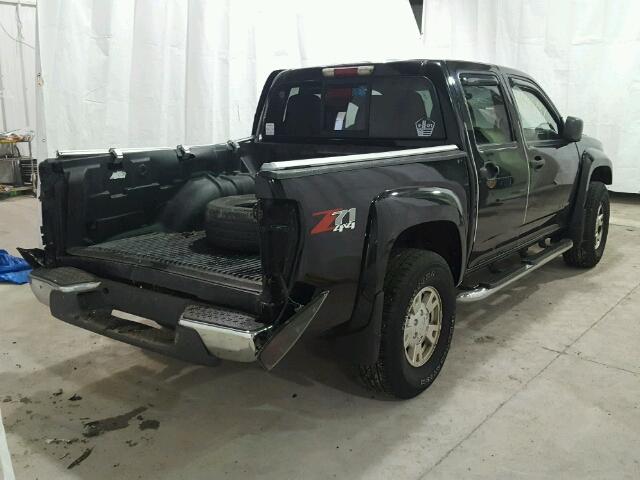 1GCDT136448223342 - 2004 CHEVROLET COLORADO BLACK photo 4