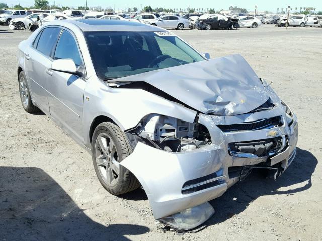 1G1ZH57B28F185898 - 2008 CHEVROLET MALIBU 1LT 银色 照片 1