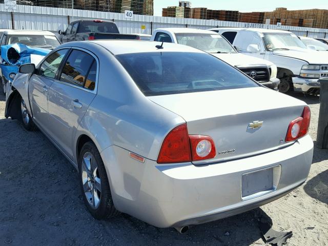 1G1ZH57B28F185898 - 2008 CHEVROLET MALIBU 1LT 银色 照片 3