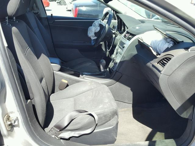 1G1ZH57B28F185898 - 2008 CHEVROLET MALIBU 1LT 银色 照片 5